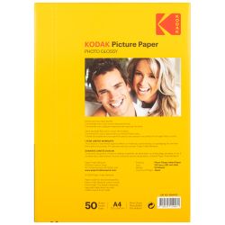 Фотобумага Kodak 180A420 для струйной печати А4 180 GCM Glossy 50листов | Kodak
