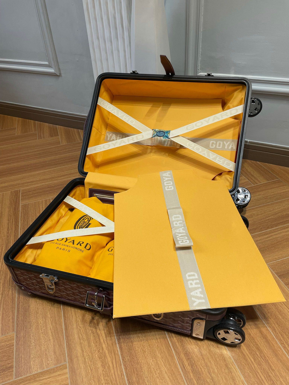 Goyard Bourget PM Trolley Case