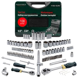 Набор инструмента 108пр.1/4''&amp;1/2''(6гр.)(4-32мм) RockForce##Rock FORCE RF-41082-5EURO