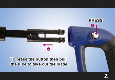 Цена на KING TONY (7921-12) Ножовка по металлу 300 мм, с изменяемым углом