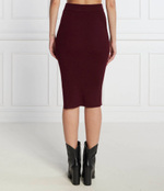 Хлопковая юбка Pinko - бордовый(101844 A15S)