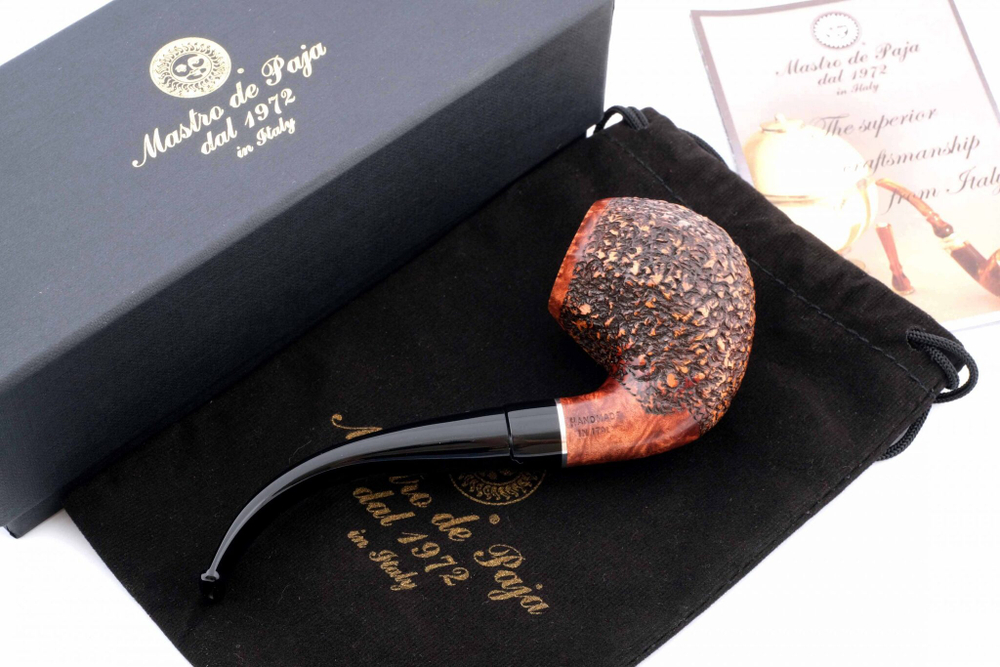 Курительная трубка Mastro De Paja Rustic, M641-2