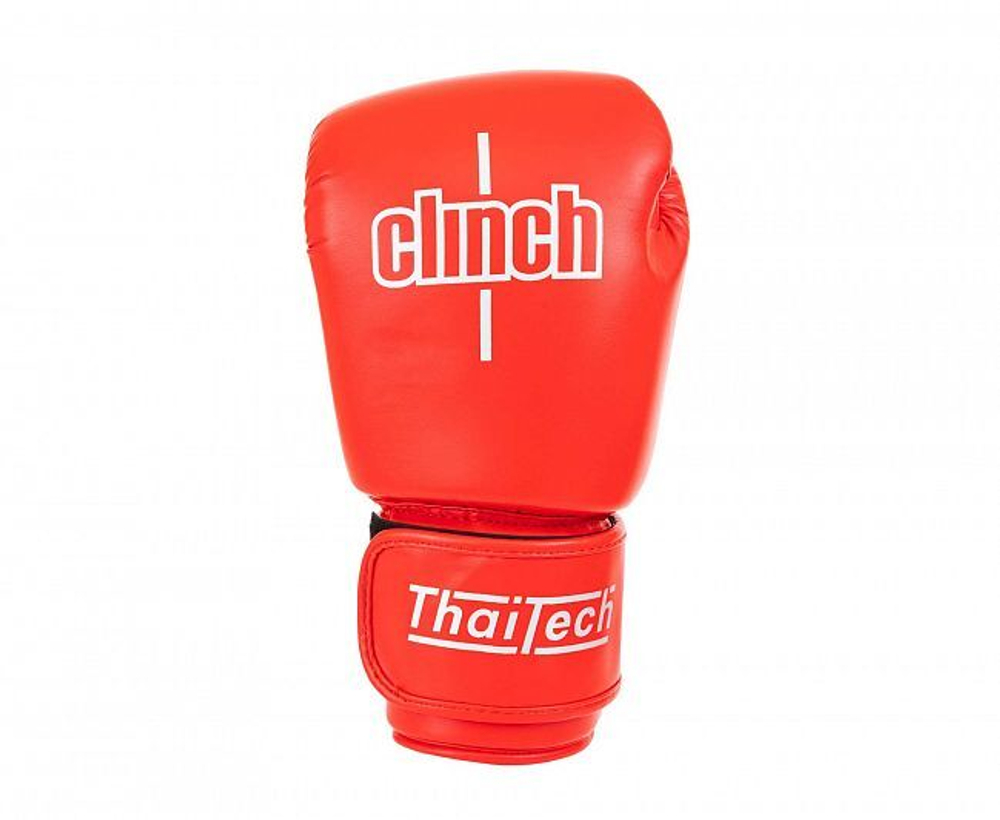 Перчатки боксерские Clinch Muay Thai красные C170