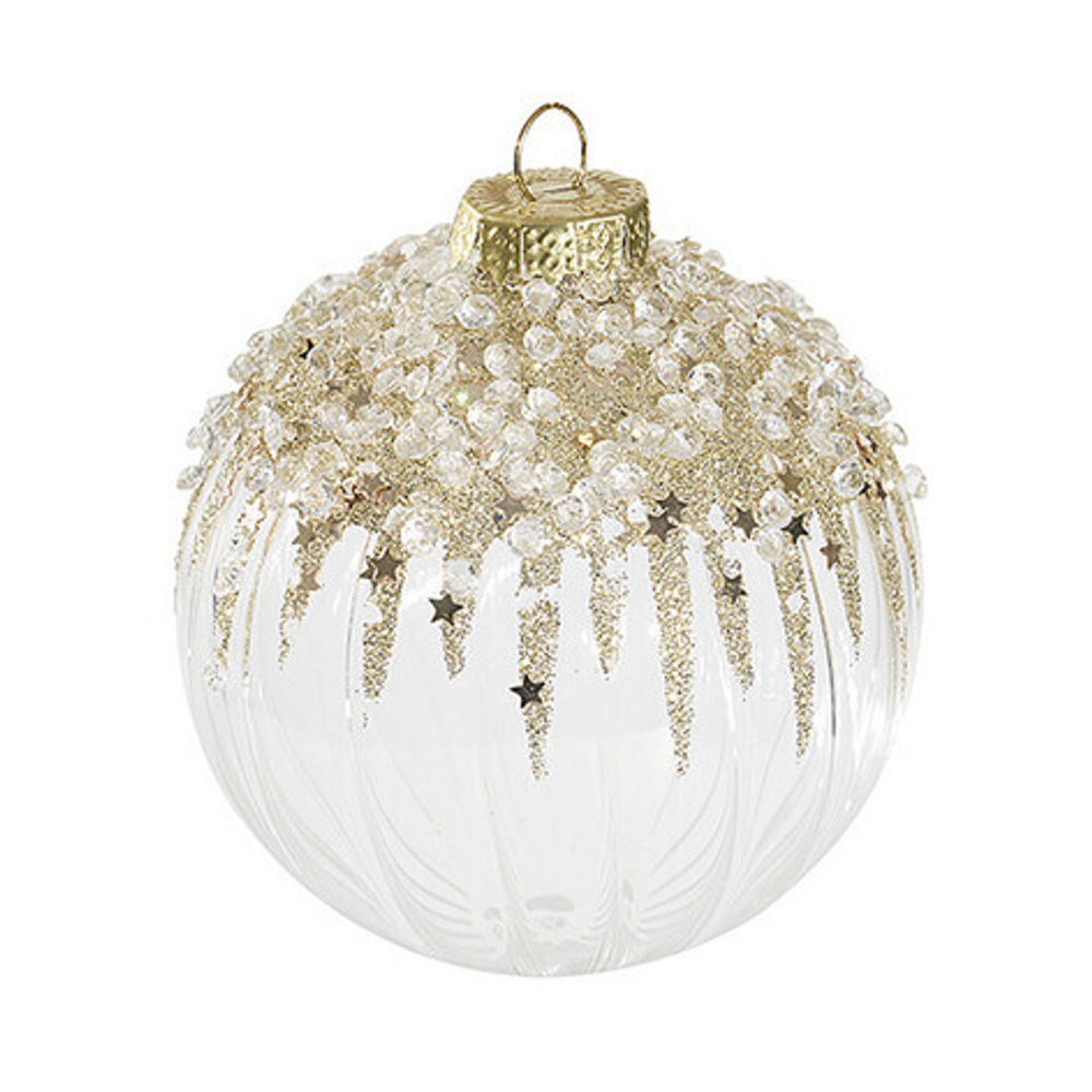 Шар "Золотой купол" 8см YQL1661