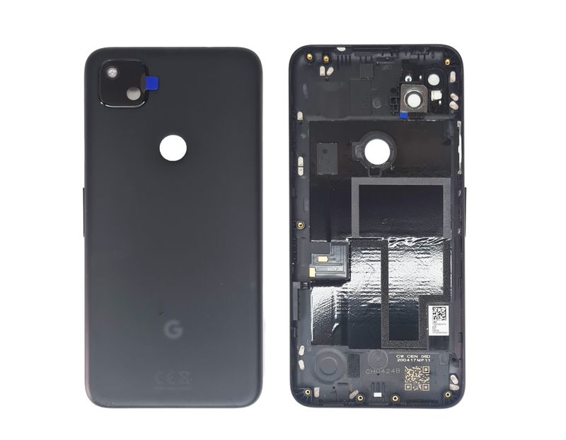 Задняя крышка для Google Pixel 4A черная (Just Black)