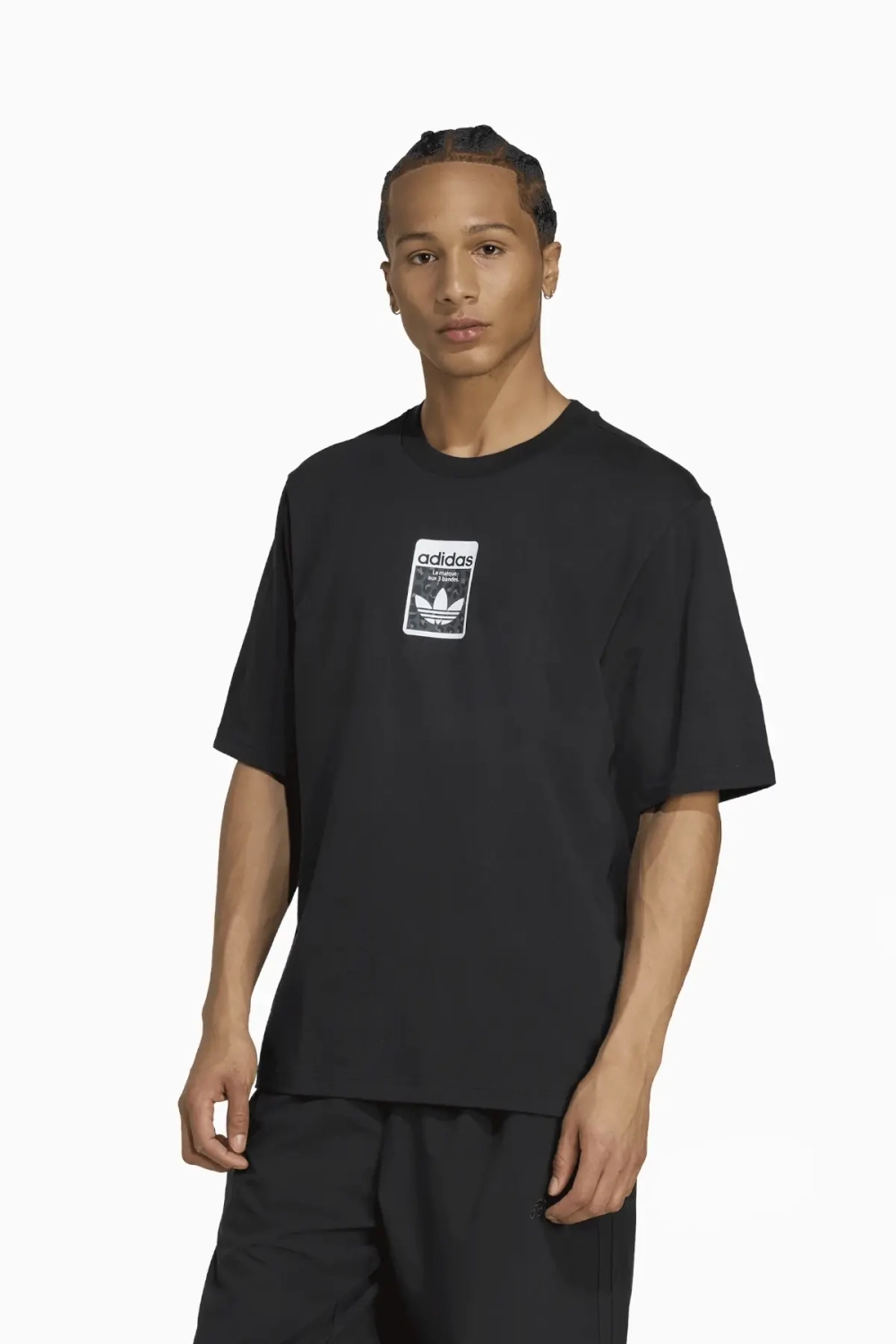 Футболка adidas Graphic Leo - черный