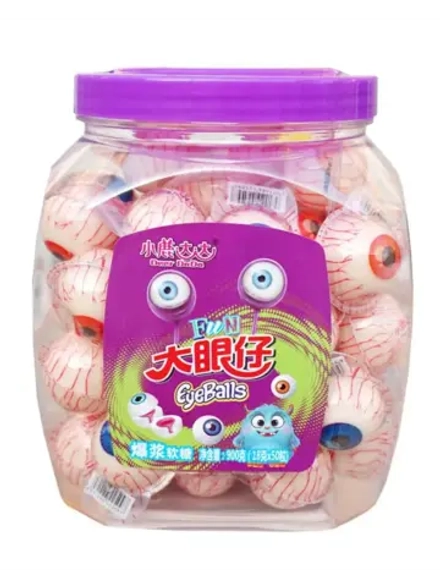 Мармелад с фруктовым джемом Глаза 18 г * 50 шт