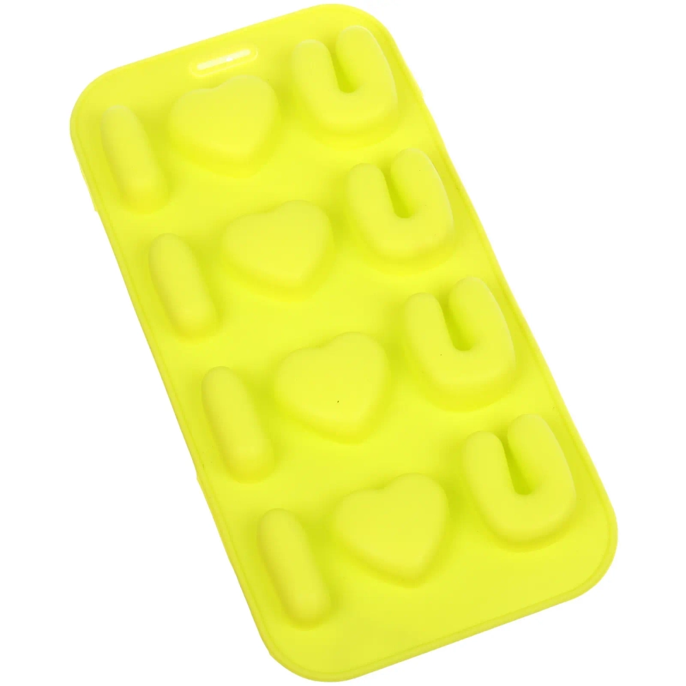 Форма для льда силиконовая «Любовь» 20*10см, цвета микс