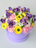 Коробка «Цветочный вальс» 20 см