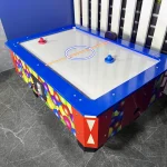 Детский аэрохоккей (160х110х75 см) с подсветкой пола «Шарики»