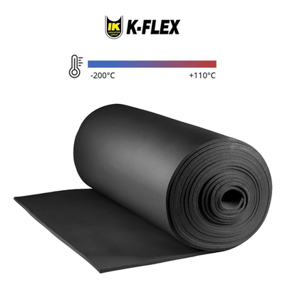 Рулон теплоизоляции из вспененного каучука K-FLEX ST