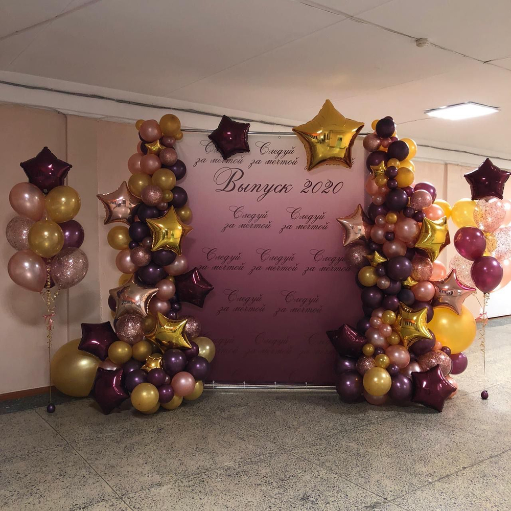 Фотозона на выпускной 1