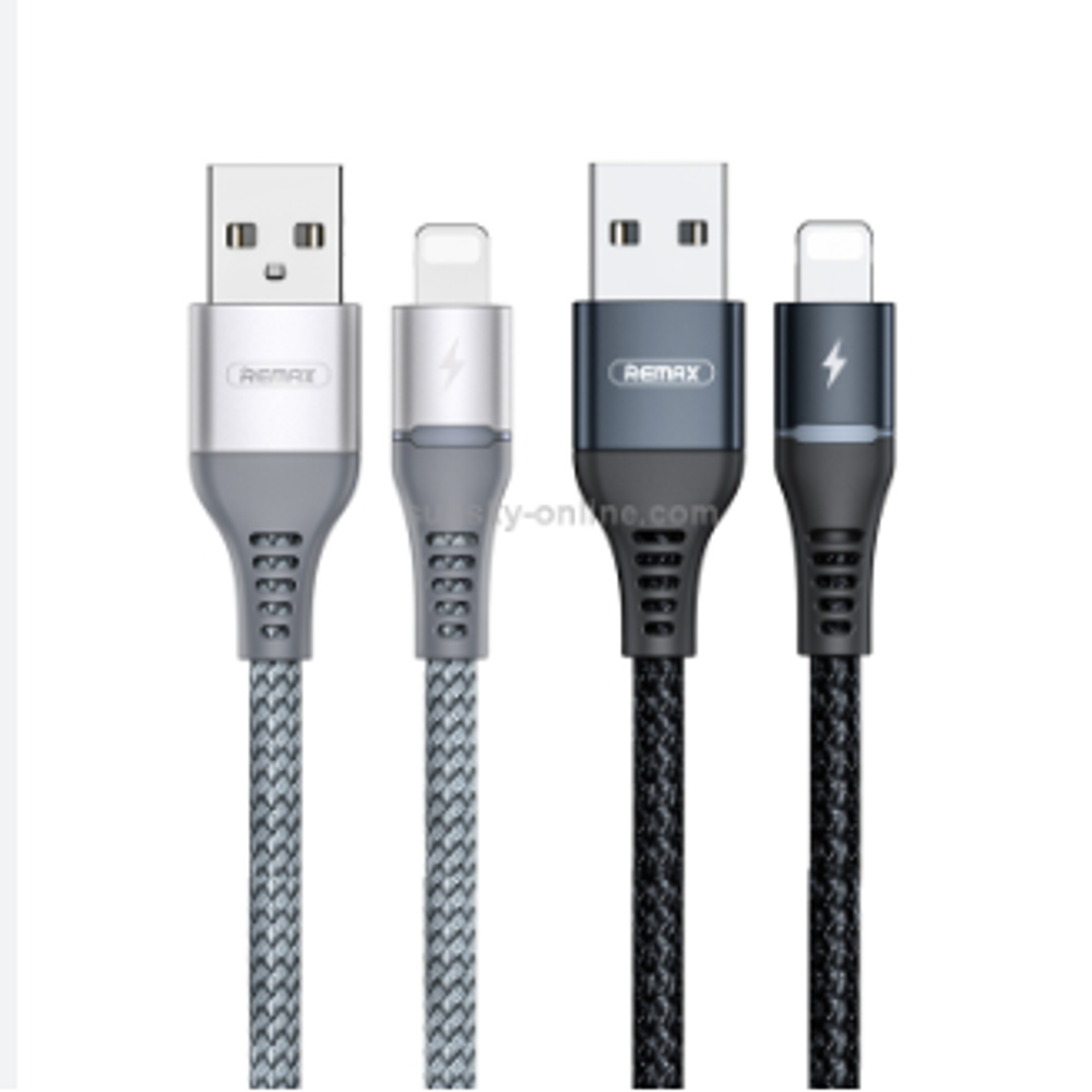 Кабель 1m USB/Lightning 2.4A RC-152i Remax silver