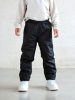 Утеплённые брюки чёрные NEW (размеры от 3 до 12 лет)