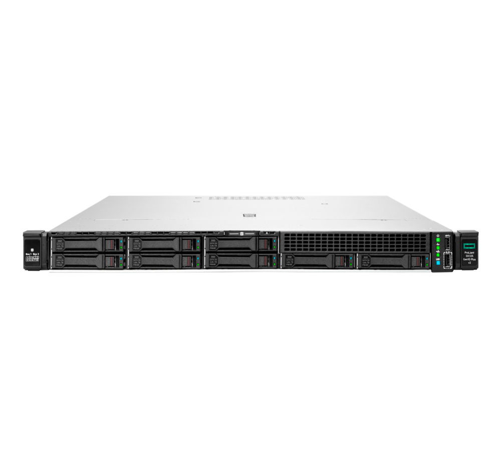 Стоечный сервер - HP Enterprise ProLiant DL325 Gen10 Plus v2, 1U, 8x 2.5“, 1x EPYC[7443P] 24 Cores, 32Gb, P55251-B21