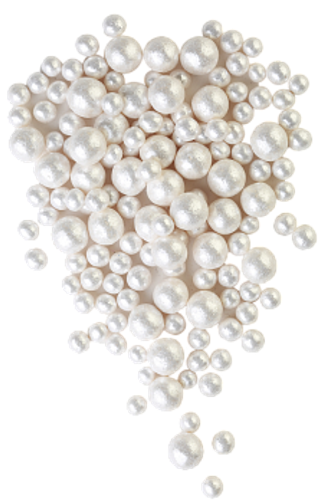 Кондитерская посыпка с мягким центром &quot;Блеск&quot;, жемчуг, 50 г