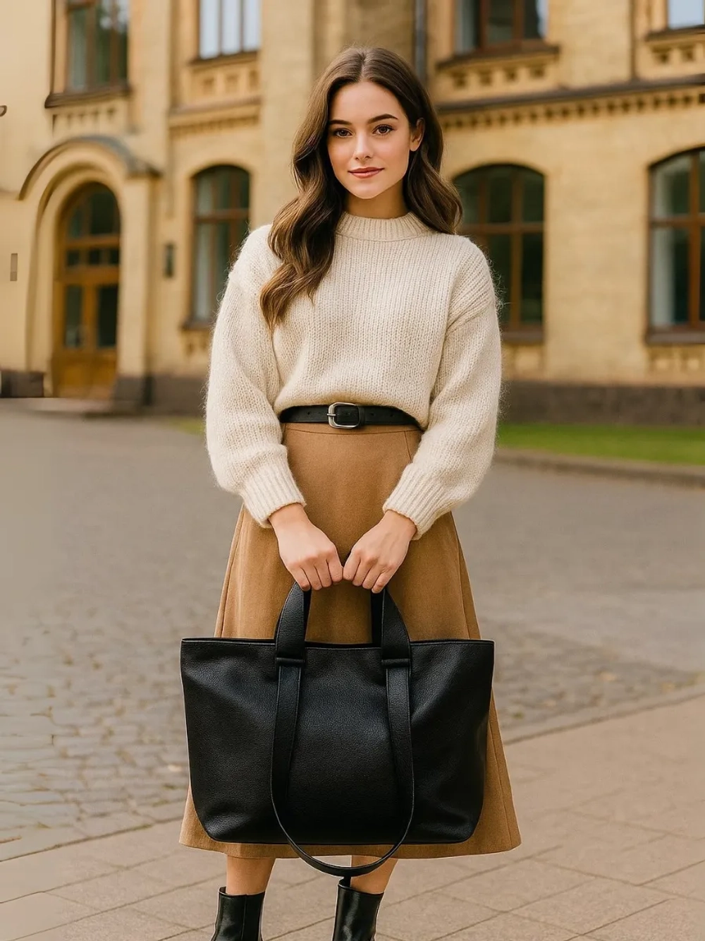 сумка большая через плечо шоппер