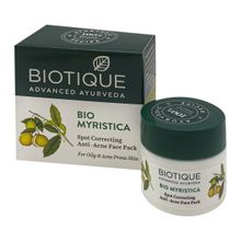 Biotique Маска против акне Био Мускатный орех Bio Myristica Spot Correcting Anti-acne 20 гр