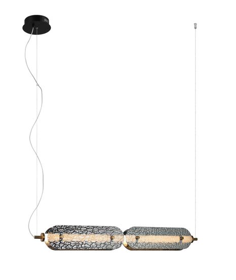 8375MDM-4S SG BLACK+SMOKY GRAY (1) Люстра NW