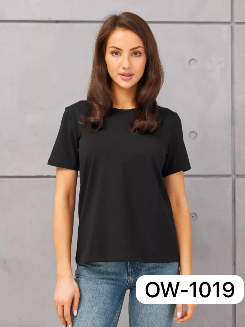 1019-OW Футболка женская (56-3XL)