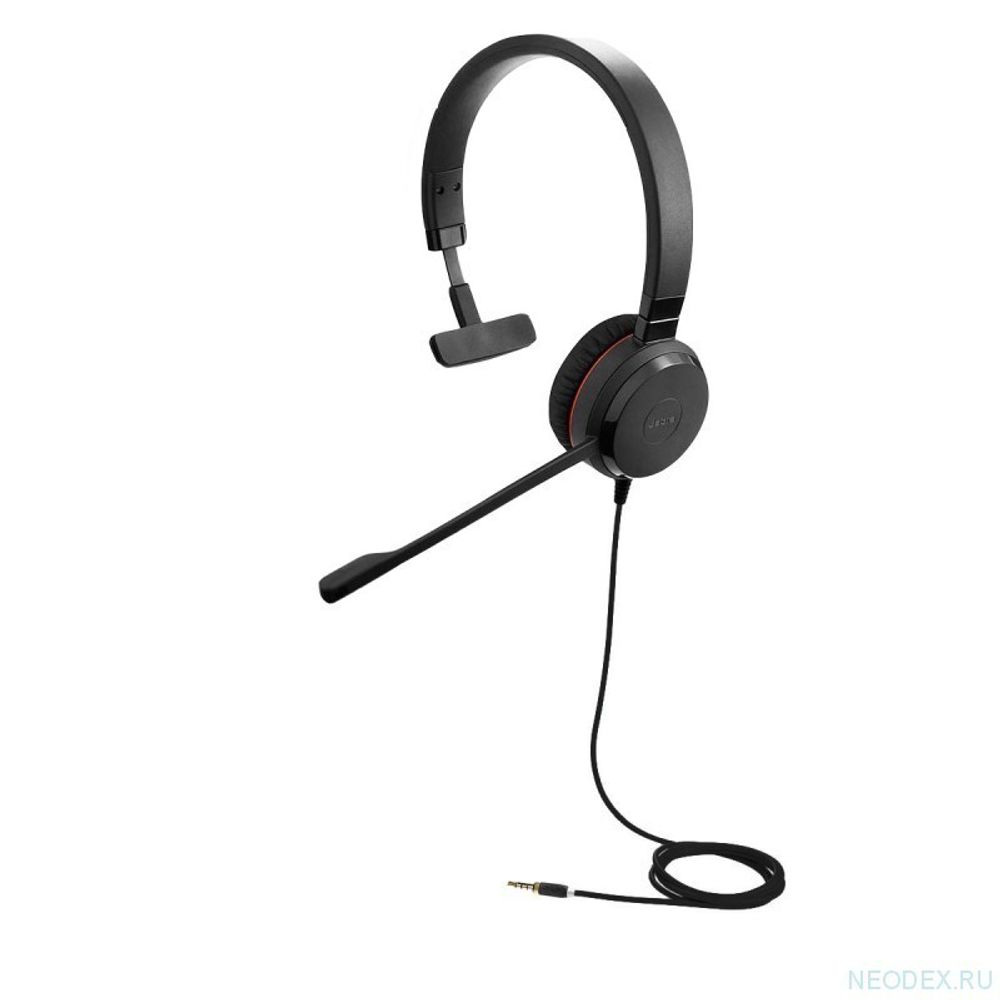 Jabra Evolve 30 II HS Mono гарнитура с разъемом 3.5мм ( 14401-20 )