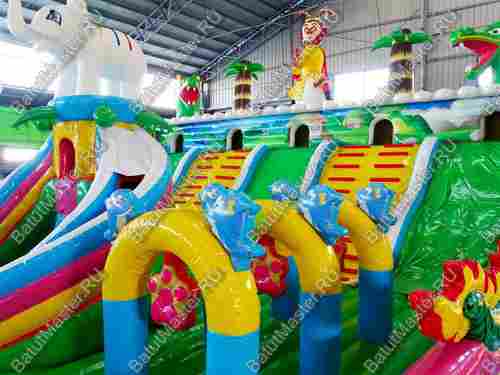 Коммерческий батут "Логово дракона" 14,6*14*7 м