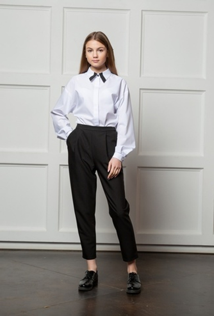 Рубашка белая деловой стиль