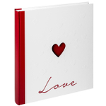 WALTHER UH-159 28x30,5/50бел.стр.,2ил. стр. Love (белый,свадьба) ф/альбом