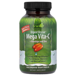 Irwin Naturals, Urgent Rescue®, Mega Vita-C с шиповником и цинком, 60 желатиновых капсул