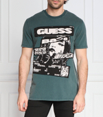 футболка ss bsc guess music poster GUESS - зеленый(M3RI39 KBDL0)