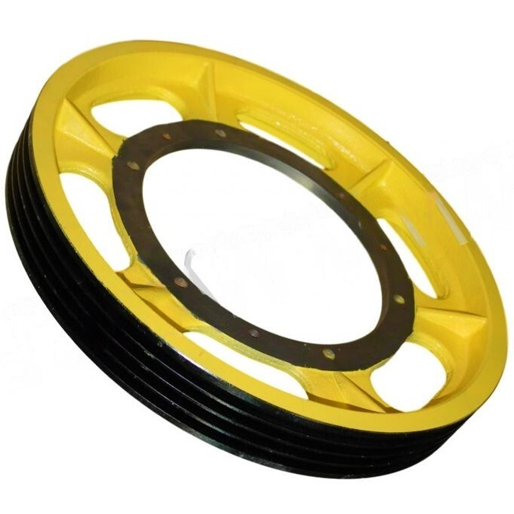 Шкив канатоведущий (обод КВШ) 600х4х12 мм P=17 SI 30/105, M83 (Montanari)