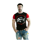 Мужская футболка черная Scandaloso br194m-EP Angry Fish