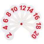 Веер-касса (цифры от 1 до 20) ПИФАГОР, 227392