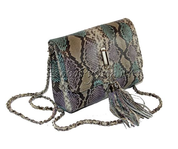 Клатч из кожи питона CL-17