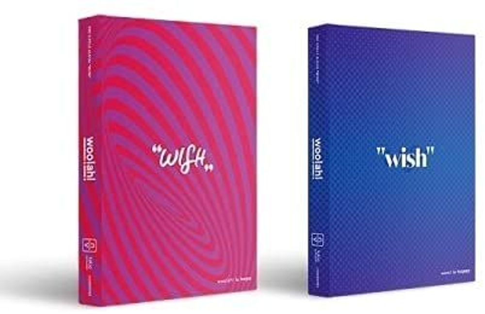 Альбом WOO!AH! - Wish 3rd Single Album 2 Version SET