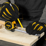 Рулетка 5м х 25мм, двухкомп. корпус, магнитный обрезиненный зацеп Denzel