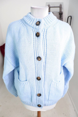 Кардиган с акцентными пуговицами, визуально 52/54 размер