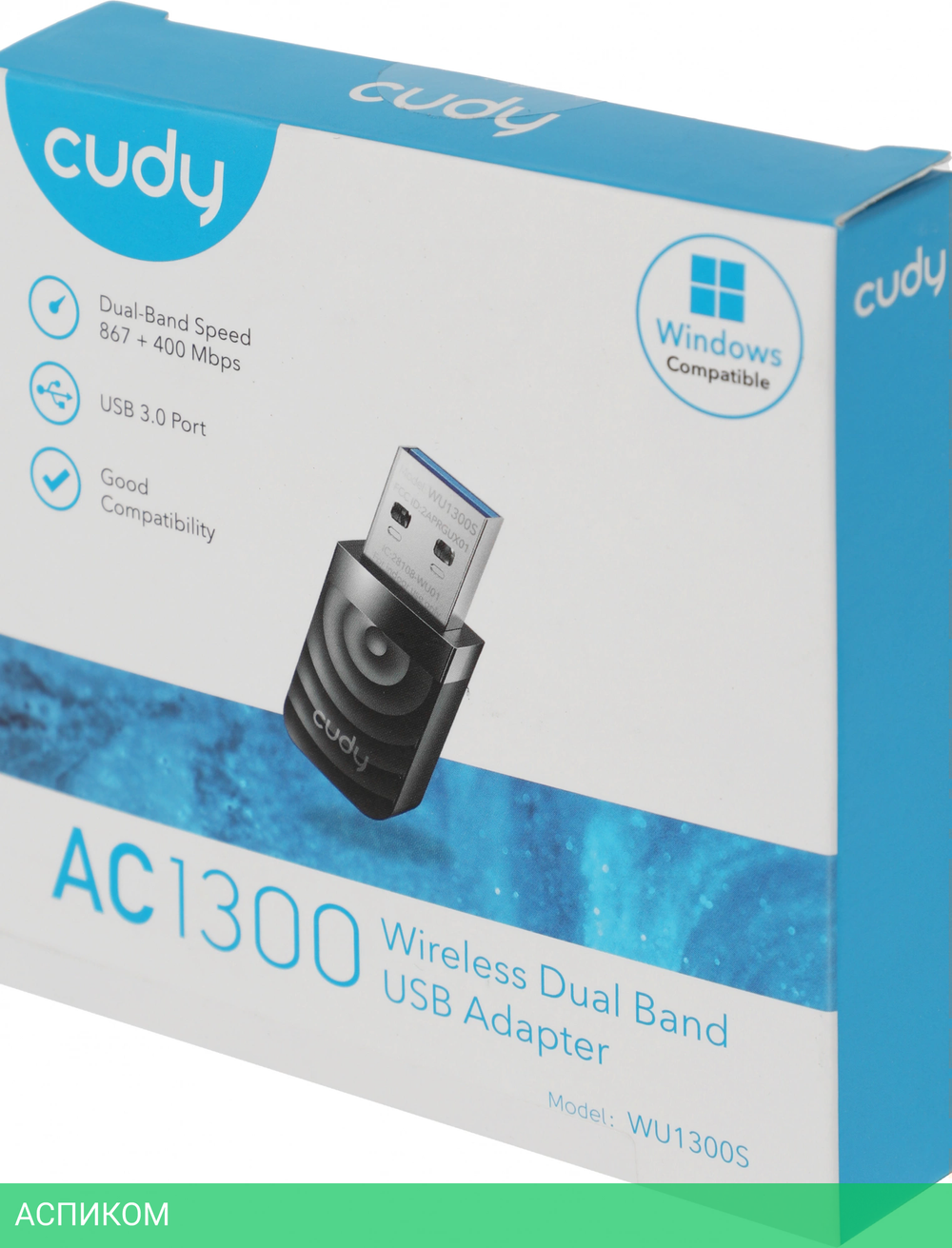 Сетевой адаптер Cudy AC1300 (WU1300S)