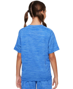 Футболка для девочки Nike Multi Dri-FIT Short-Sleeve - game royal/university blue/white