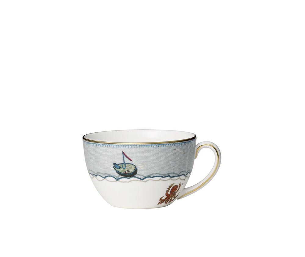 Wedgwood Чайная чашка Sailor Farewell 290 мл с блюдцем