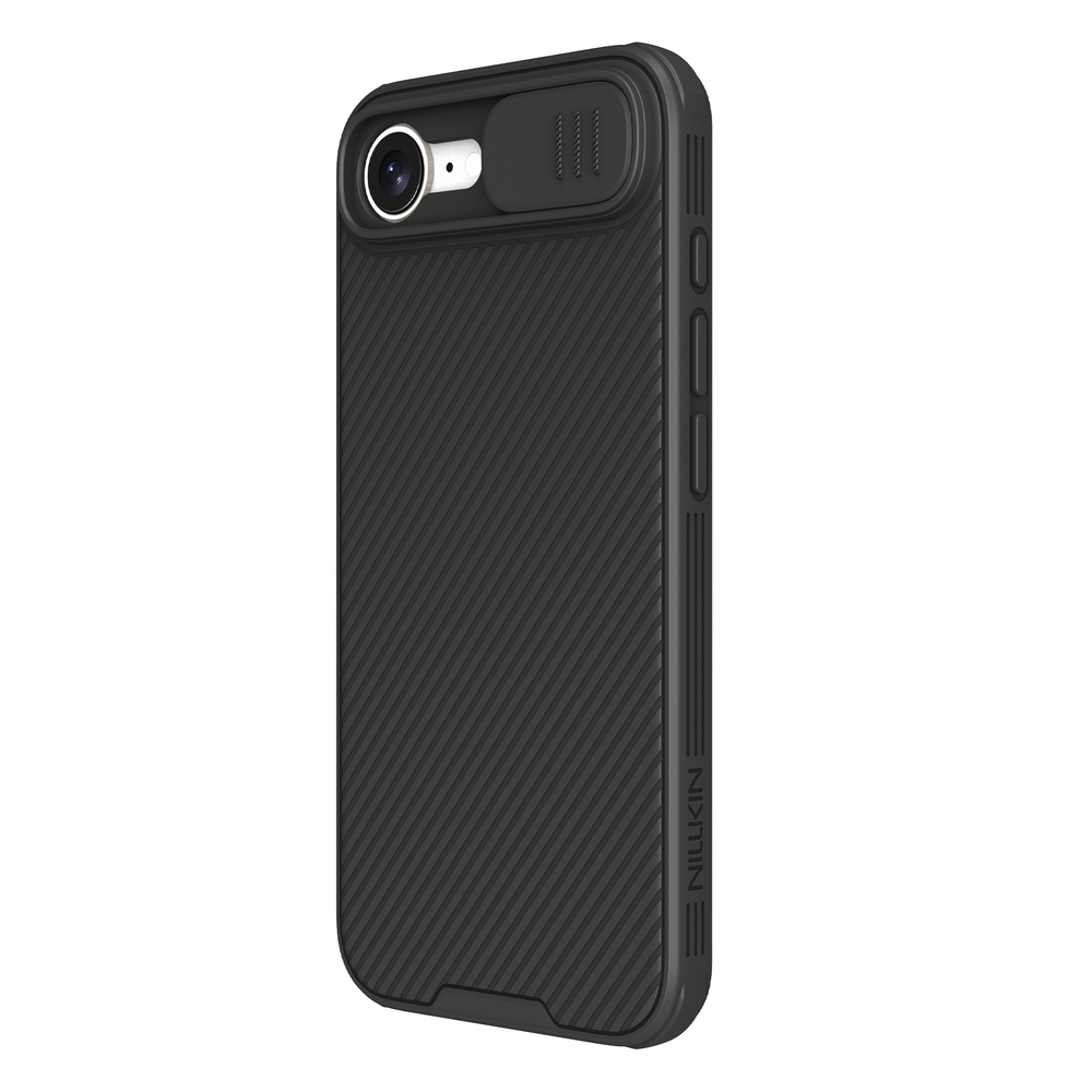 Чехол усиленный с защитной шторкой для камеры от Nillkin на iPhone 16e, серия CamShield Pro Case