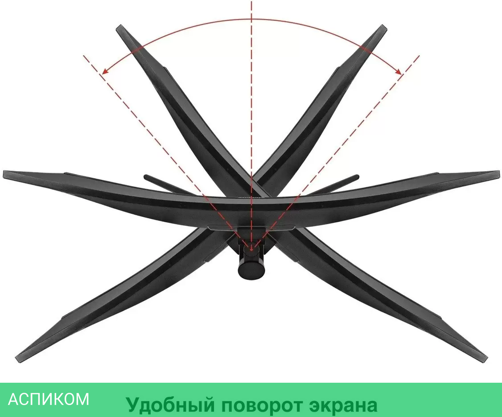 Монитор ExeGate Combat EC3400TA EX297580RUS