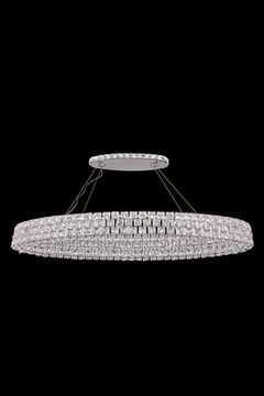 Подвесная люстра LED 90W 3000K-6000К LE3029/1100L CH хром Amelie Leon