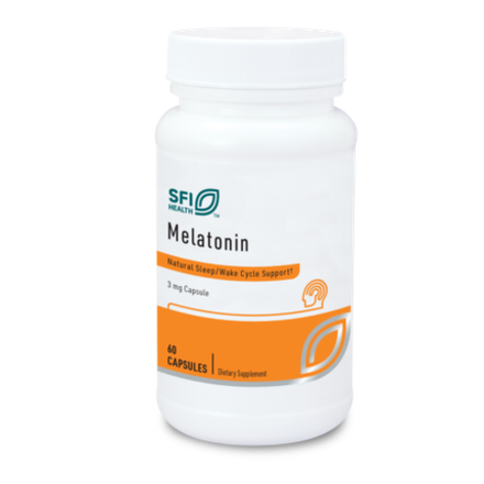 Melatonin 3 mg 60 капсул Klaire Labs / SFI Health