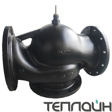 Клапан регулирующий трёхходовой DAV Control VFD 525.15 DN 15 PN 16 Kvs 1,6 фланец/фланец