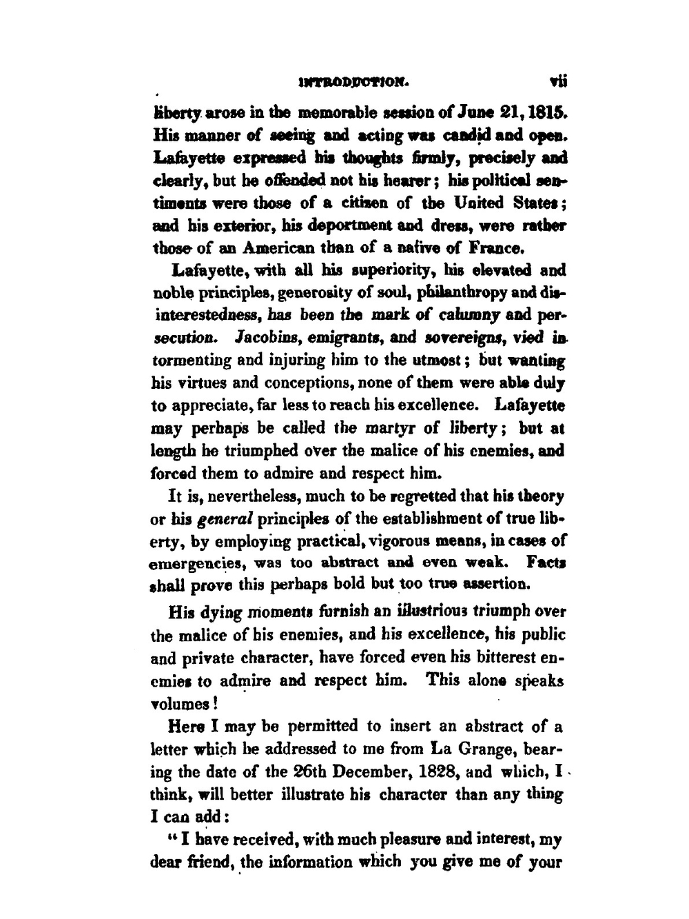 Memoirs of Gilbert M. Lafayette | H. La Fayette Villaume Ducoudray-Holstein