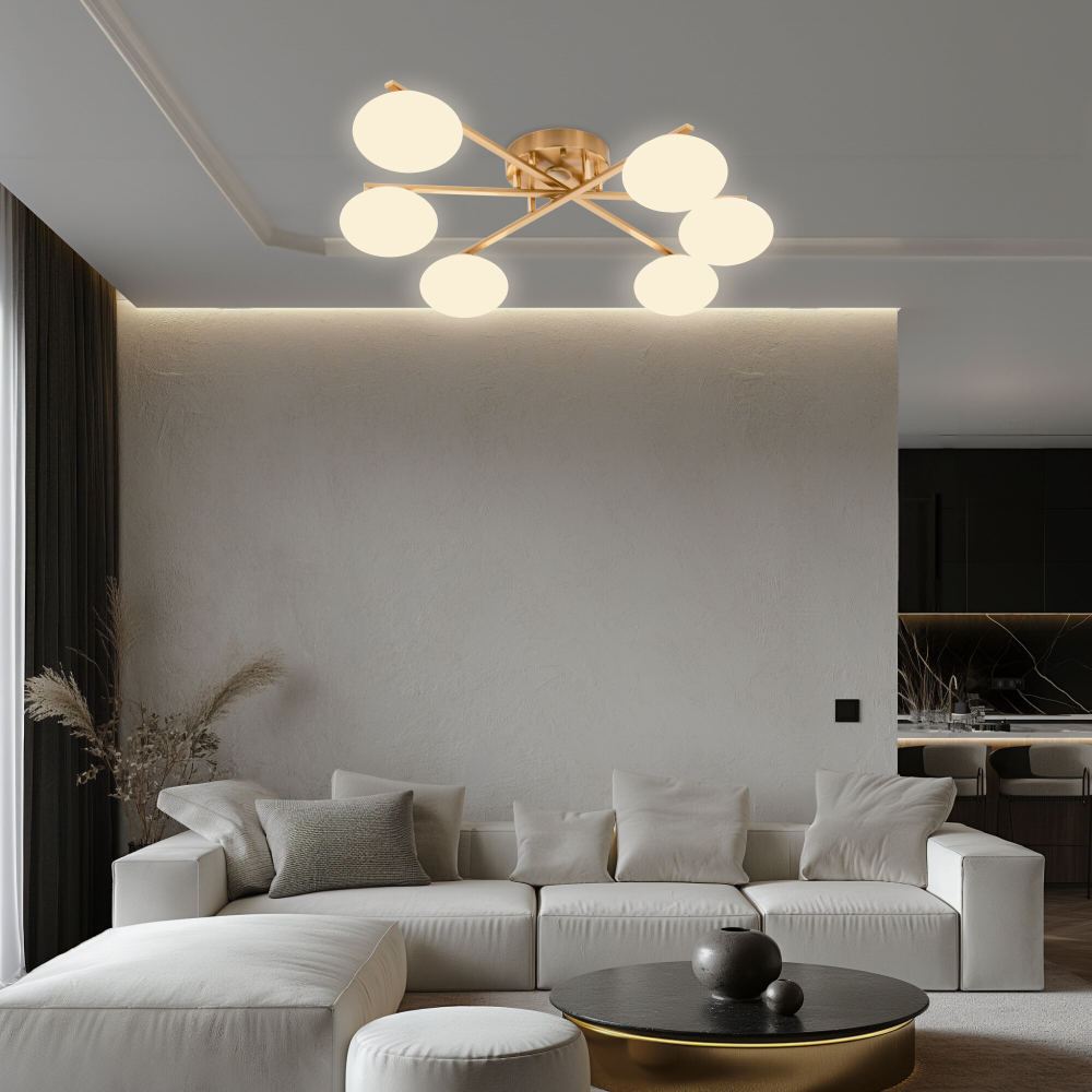 Citilux ATMAN SMART CL226A163 LED RGB Умная люстра Бронза