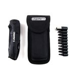 Мультитул (плоскогубцы) &quot;СЛЕДОПЫТ-ARMADA&quot;, 112х35х21 мм, 9 предметов, с набором бит, в чехле, в коро