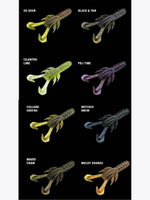 Мягкая приманка 13 FISHING Ninja Craw 3"/ CG (6шт./уп.)