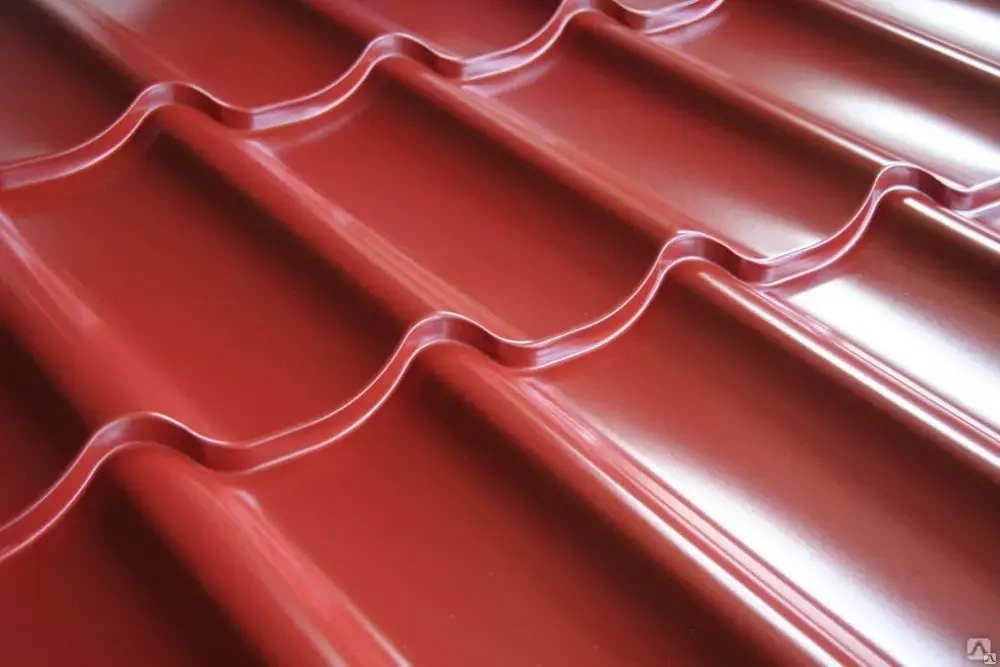 Профиль декоративный Монтерра-X 0,45мм RALL 3011 Коричнево -красный